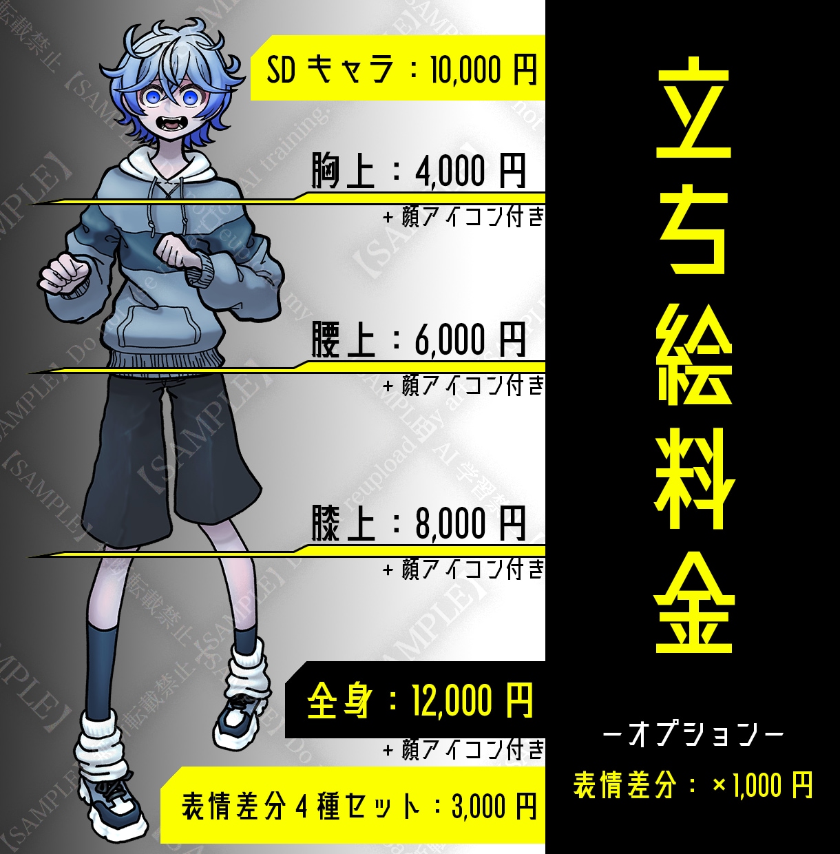 印象に残るTRPG/ゲーム/配信立ち絵制作致します 見た目の美しさだけでなく、印象に残る空気感を大切に、 イメージ5