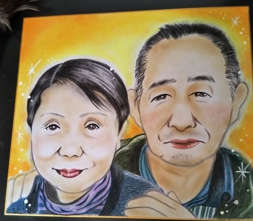 手描き似顔絵かきます ていねいなやりとりで依頼主様の贈る想いに寄り添います。 イメージ9