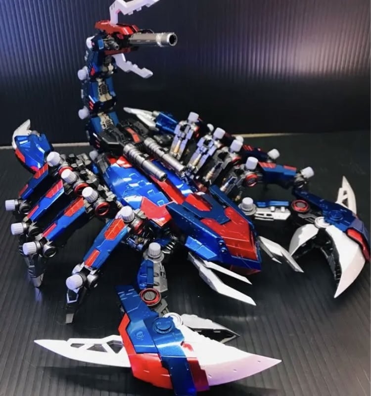 プラモデルやおもちゃ作成塗装をご依頼頂けます HMMゾイド塗装作成　ガンプラ作成代行　おもちゃ塗装落ち修理 イメージ2
