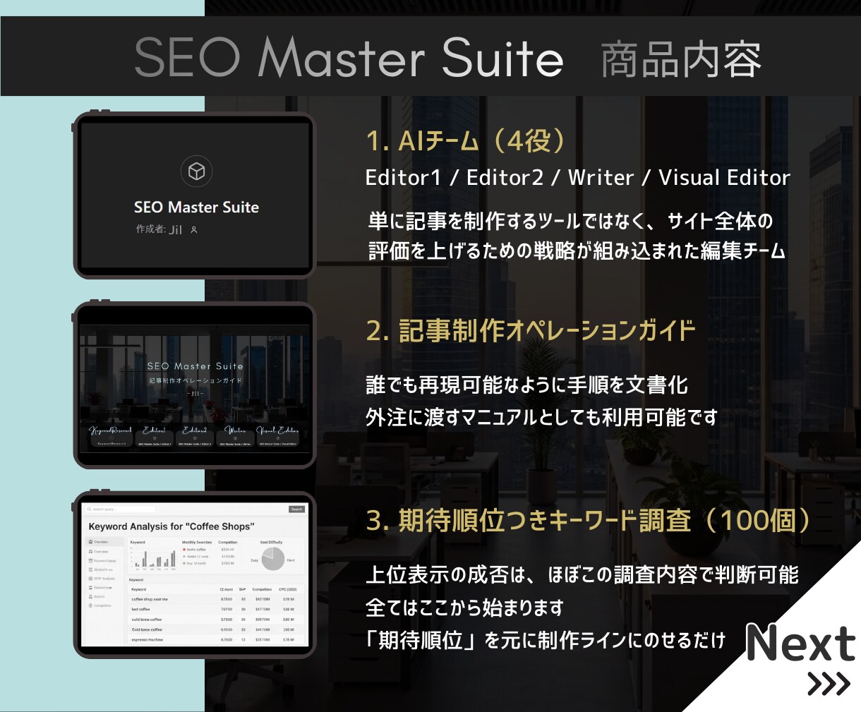 SEO記事／ブログ1～3位常連の戦略提供します 格安で作成し放題！集客◎内部対策済み｜ライターからAIへ イメージ6