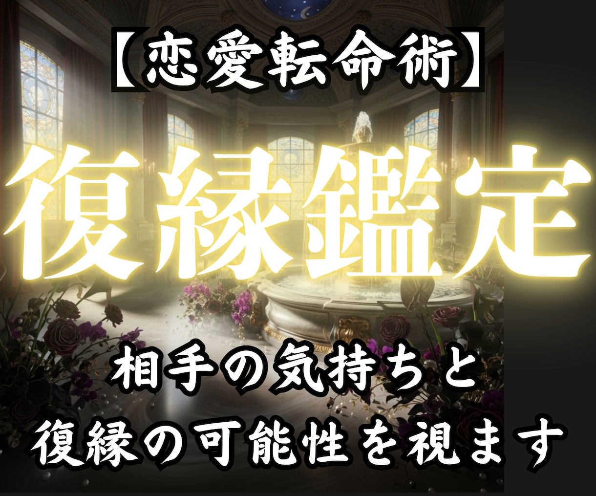 恋愛転命術✴︎《復縁鑑定》途切れた縁を取り戻します 復縁の鍵は、相手の心の奥に眠る想いです イメージ1