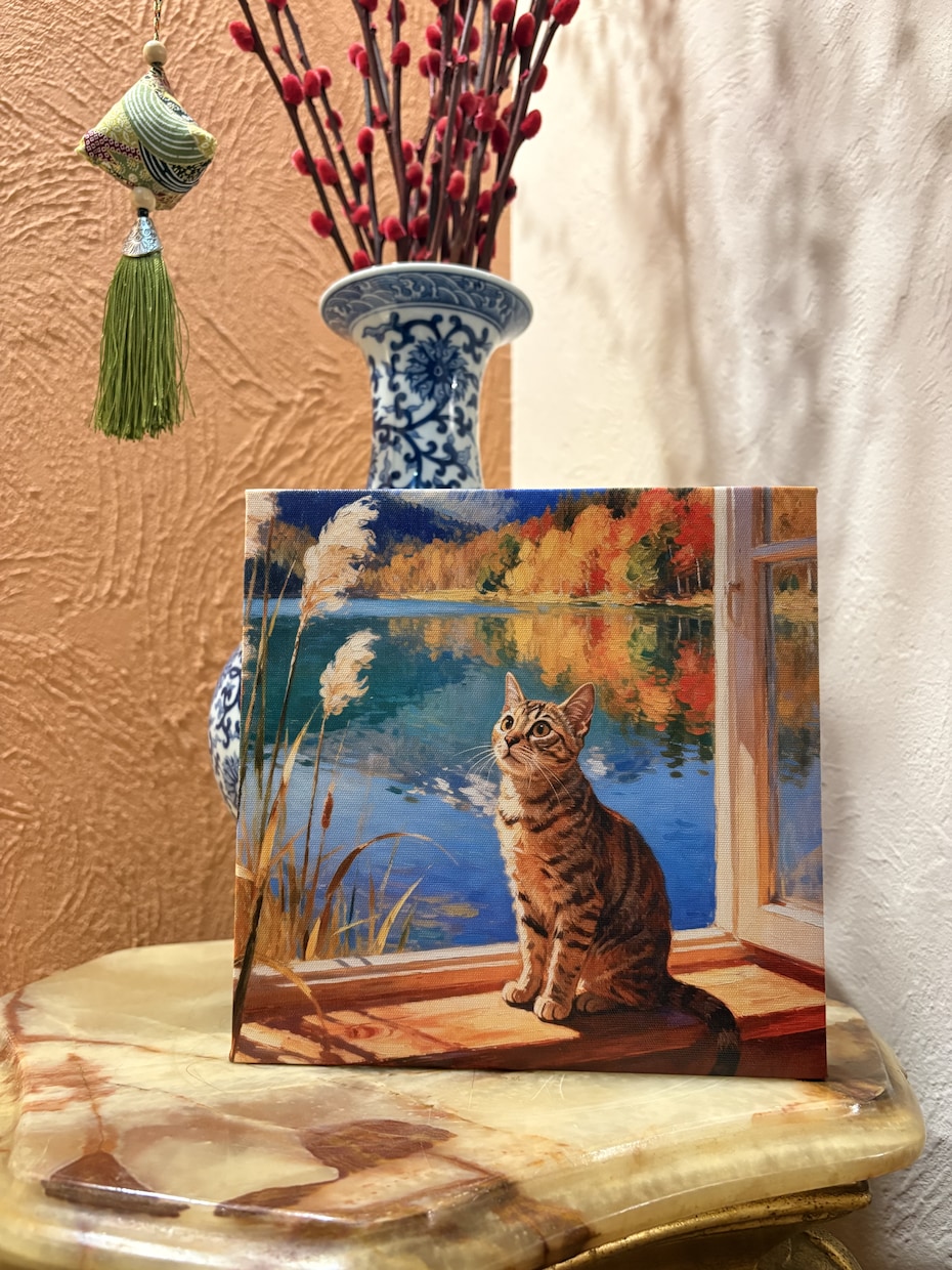 ペットのキャンバスプリントパネルを作成します 愛犬・愛猫を世界にひとつだけのキャンバスアートに イメージ2