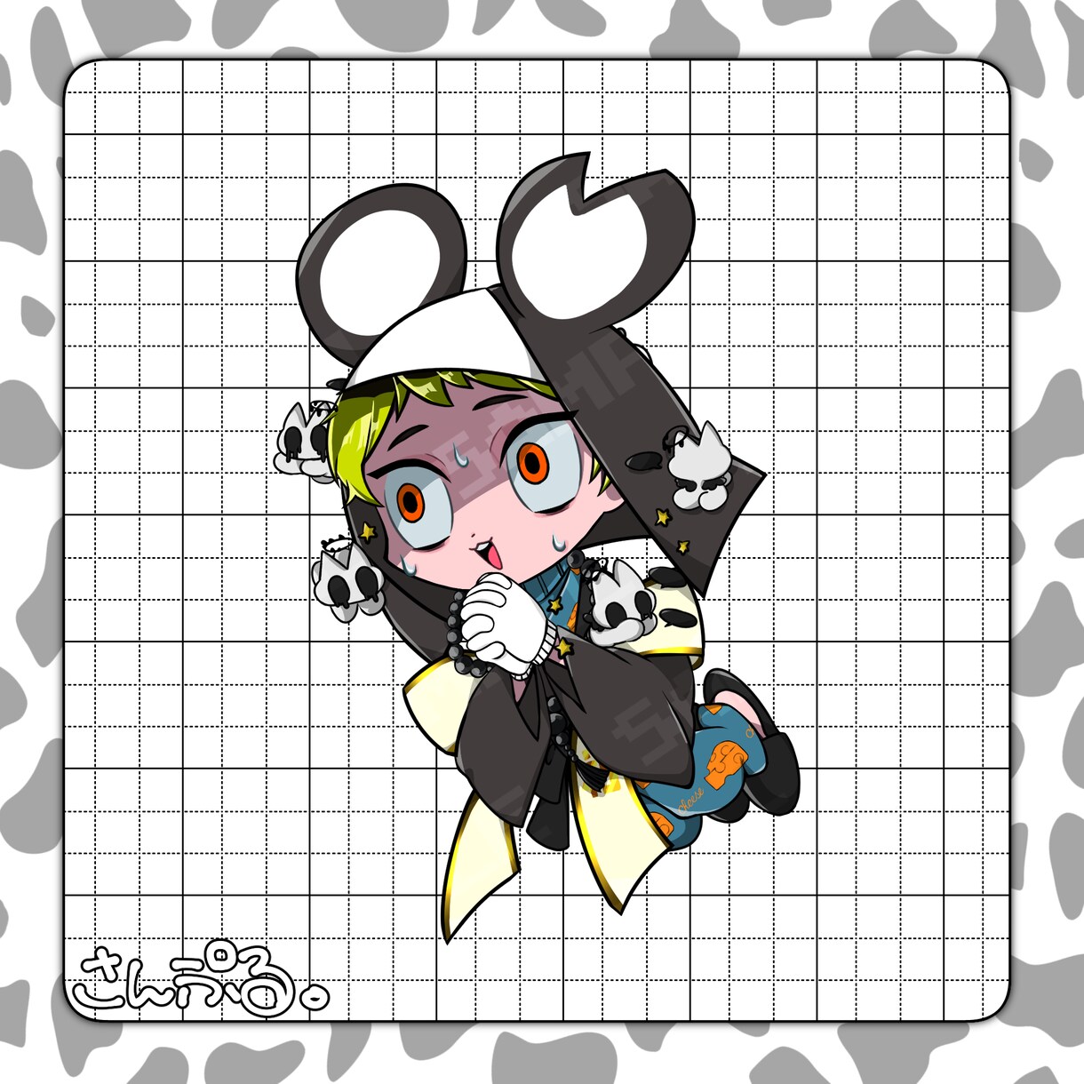 SDミニキャライラスト制作いたします グッズにオススメ！パキッとしたミニキャライラスト！ イメージ5