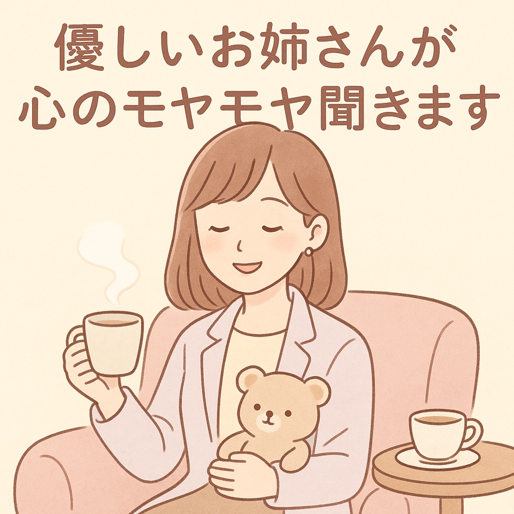 あなたのお悩みに寄り添います お悩み相談することで少しでも楽な気持ちになりますように イメージ1