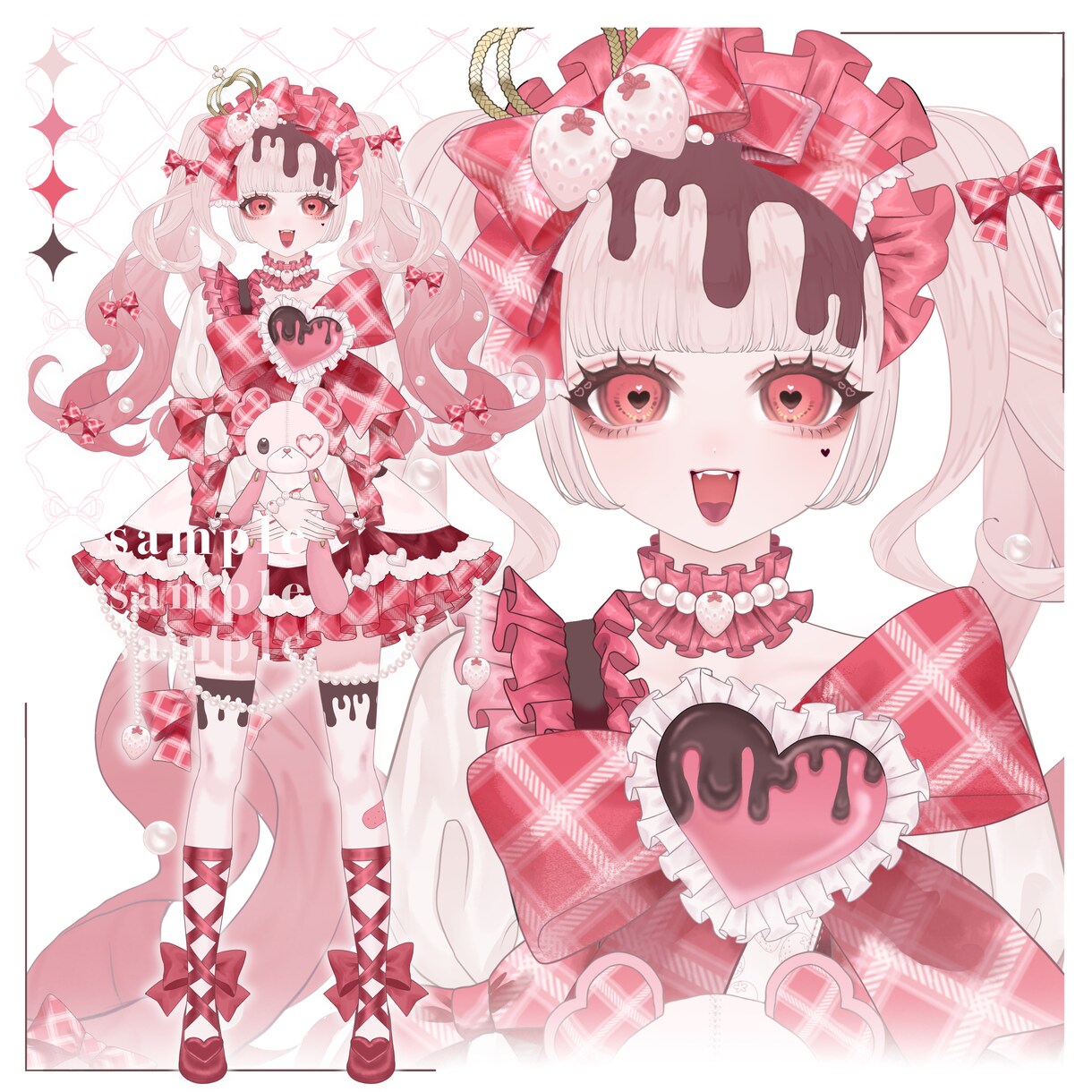 モデリング用立ち絵制作いたします Vtuber用立ち絵イラスト制作 イメージ3
