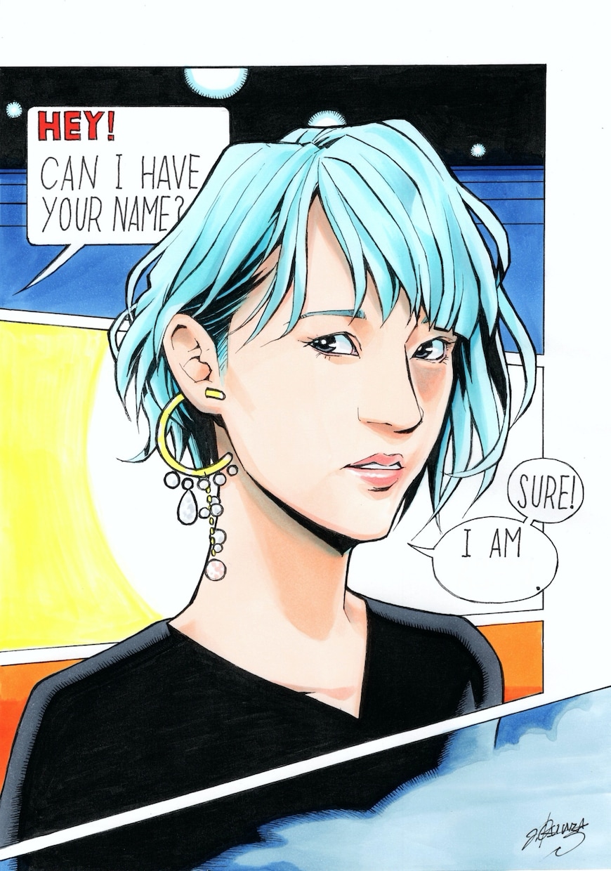 あの芸能人も絶賛したプロが似顔絵をあなたに描きます 誰もがネットで情報発信する時代。自分をPRしたい方に！ イメージ4