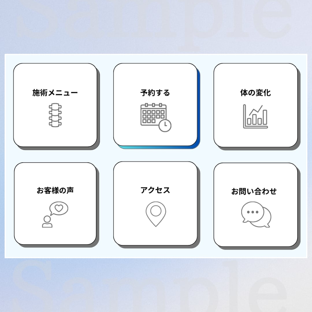 先着3名特別価格！LINEリッチメニュー作成します 修正3回無料◎Canva編集OK/レイアウト選択可能 イメージ5