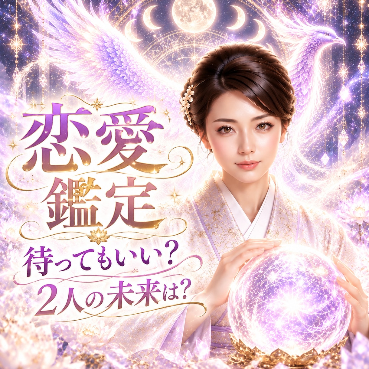 このまま待ってていいのかな…　2人の未来を視ます 待つ？もう気持にけりをつける？ 迷っているあなたの答えに光を イメージ1