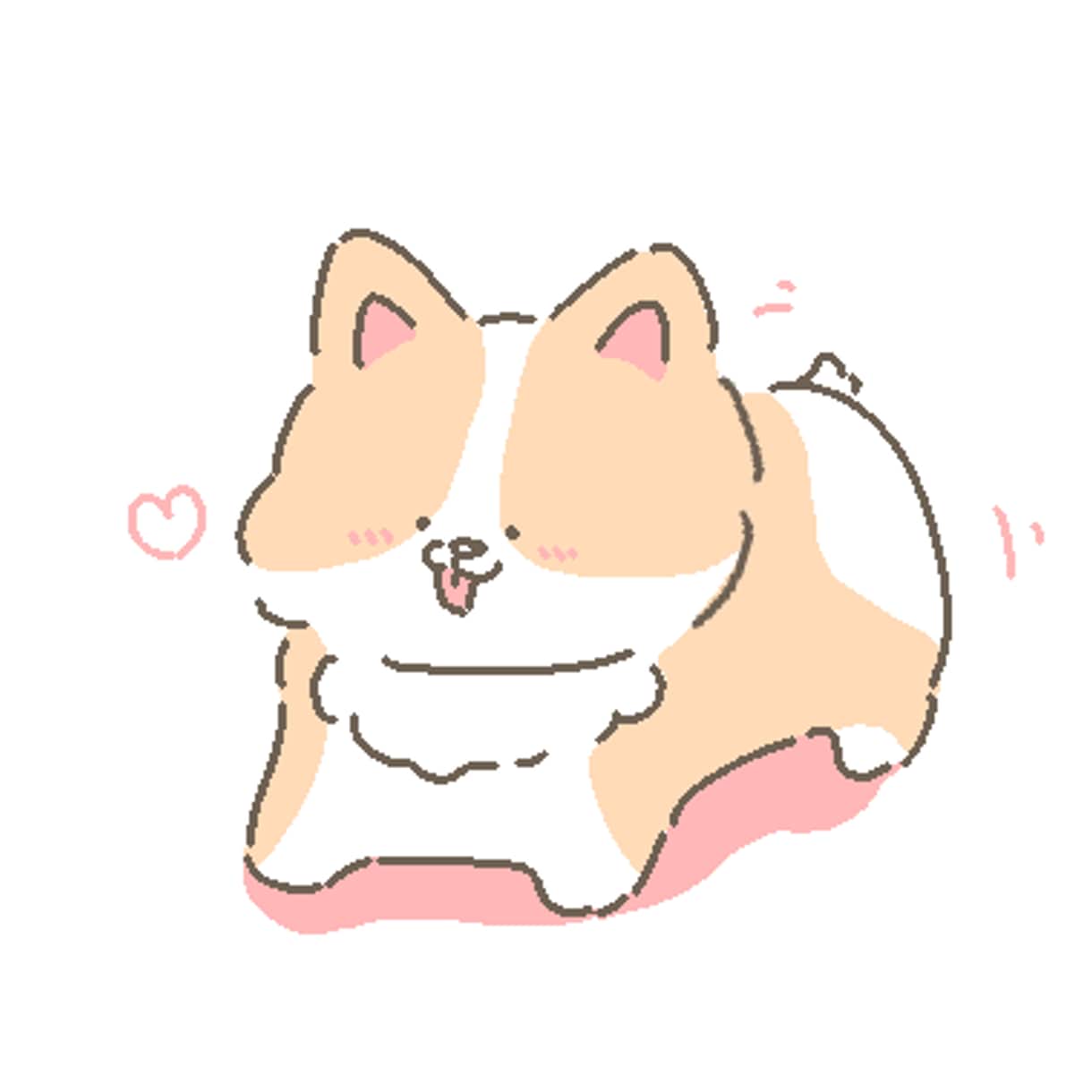 可愛い動物たち描きます ちょっと丸めなかわいい動物 雰囲気が気に入った方ぜひどうぞ イメージ1