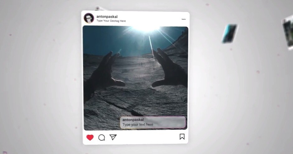 Instagramアカウントを紹介する動画作ります 全部で8枚の写真・動画でアカウントを知ってもらう動画出来る！ イメージ2