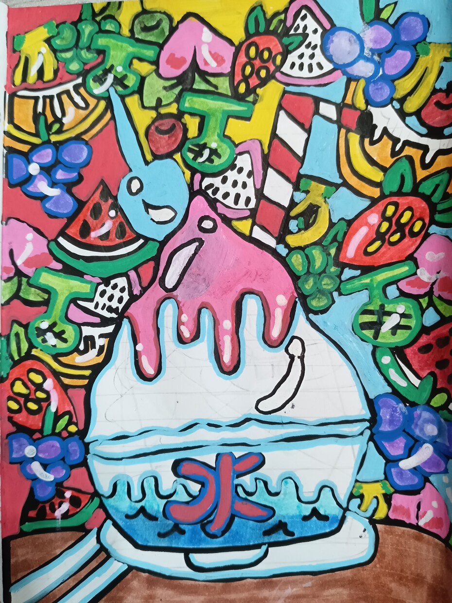 ９歳の女のコが得意な絵を書きます ☆９歳女のコ、将来の夢は画家☆ イメージ1
