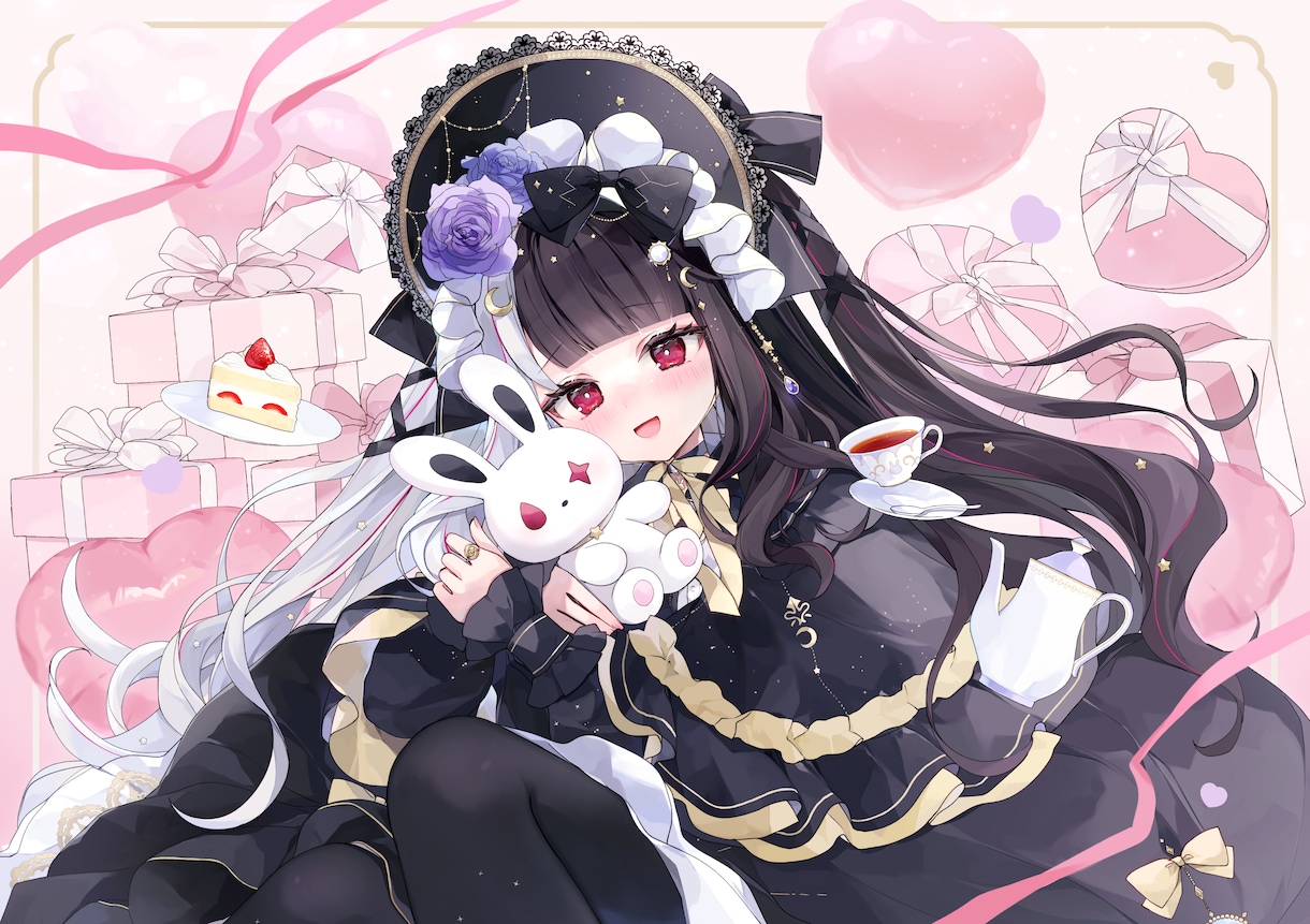 １枚イラスト制作/可愛い女の子のイラスト描きます 1枚イラスト、アイコンなどお描きします！ イメージ4