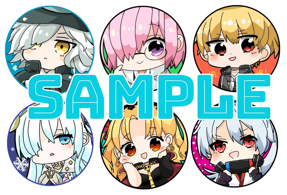 Twitterで使えるミニキャラアイコン制作します インスタなどのSNSで使える可愛いアイコンお描きします！ イメージ7