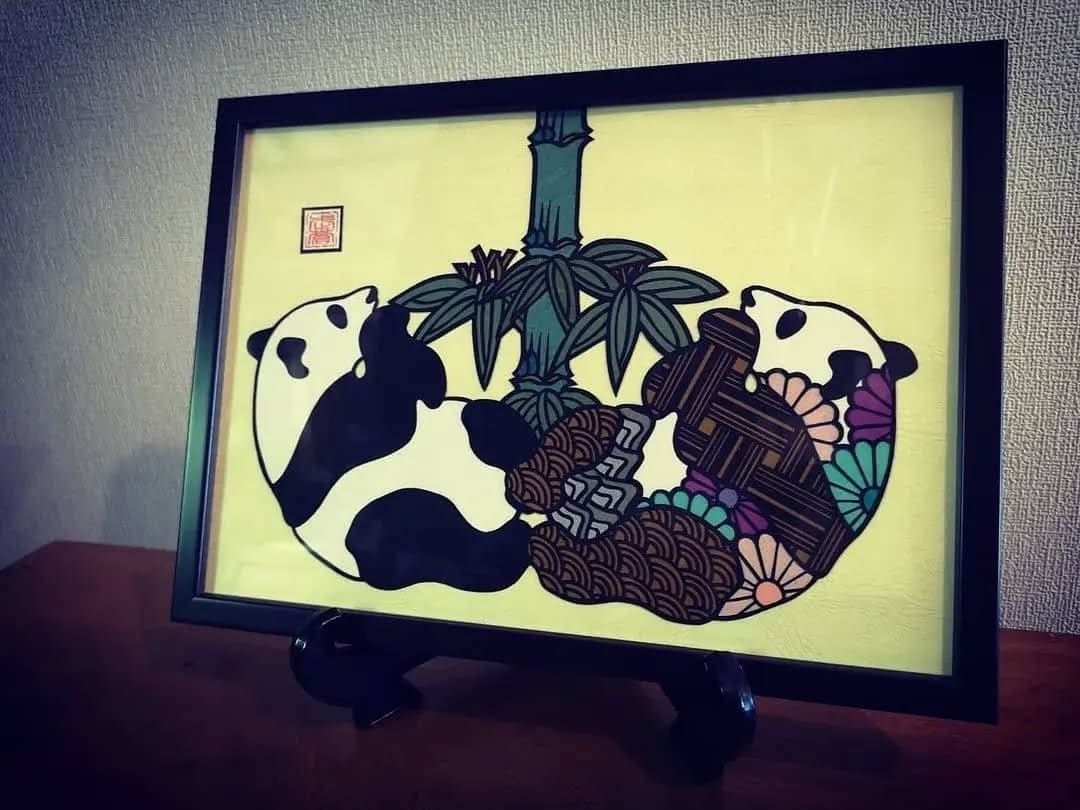 A4➀ 【切り絵】アニマルアート作ります 世界に一つ！唯一無二のアニマルアート！絶対に後悔させません！ イメージ5