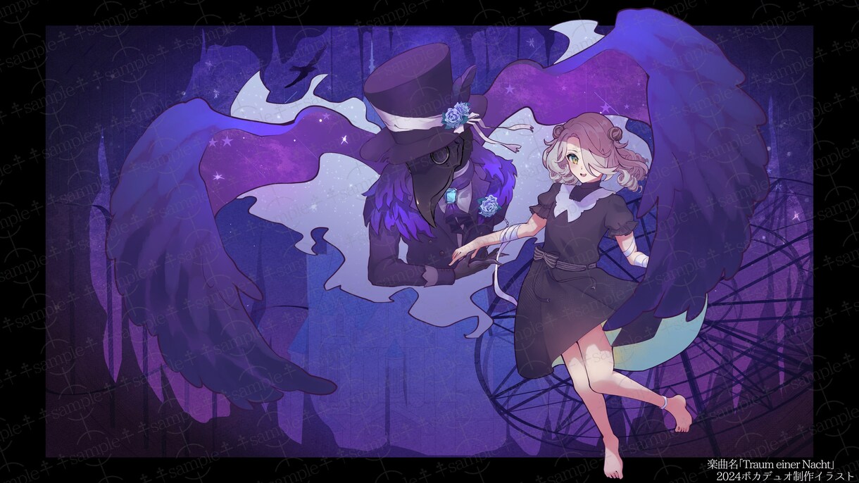 商用利用◎VTuber様を丁寧な対応でお描きします 魅力を引き出すクオリティ重視で納品いたします イメージ9