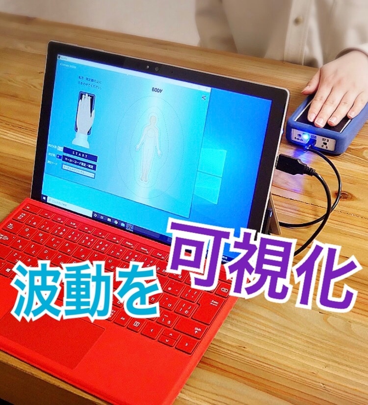 波動で体の1700箇所測定し、透視します 解剖学を学んだプロが分析します イメージ1