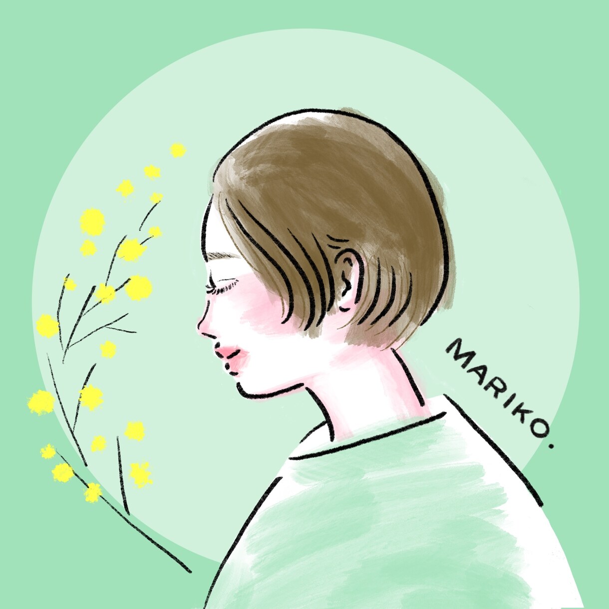 水彩タッチで大人おしゃれなイラスト描きます SNSアイコン◎ビジネスにも◎ イメージ5