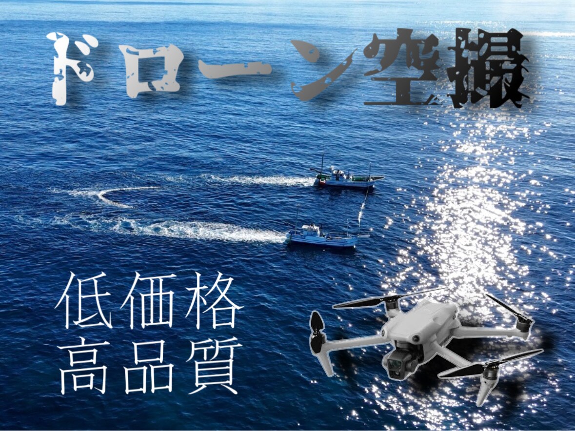 ドローンでの空撮承ります 縦動画撮影可能！SNSの運用にドローンを！ イメージ1