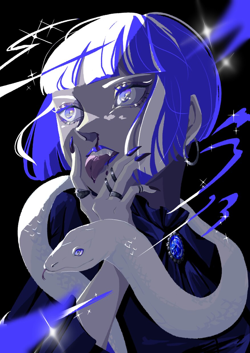 SNS用のアイコンを描きます 綺麗な女性を描いて欲しい人におすすめ イメージ4