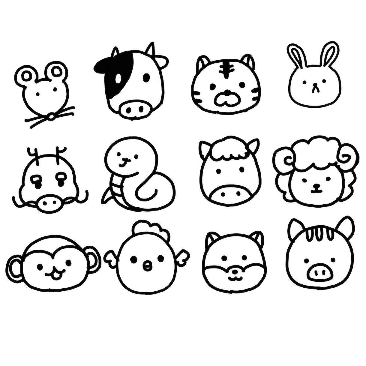商用利用込・ミニキャラ描きます Vライバー様やVTuber様、動物の方々描きます イメージ4