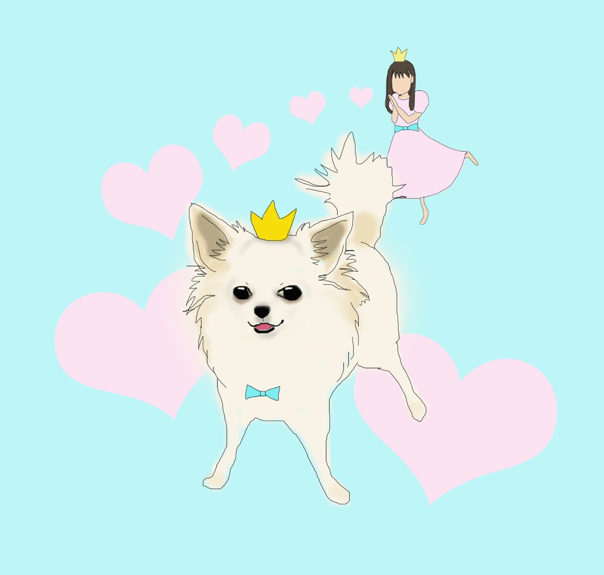 愛するペットの楽しいイラスト描きます お気に入りの写真を絵にしてみませんか？ イメージ6