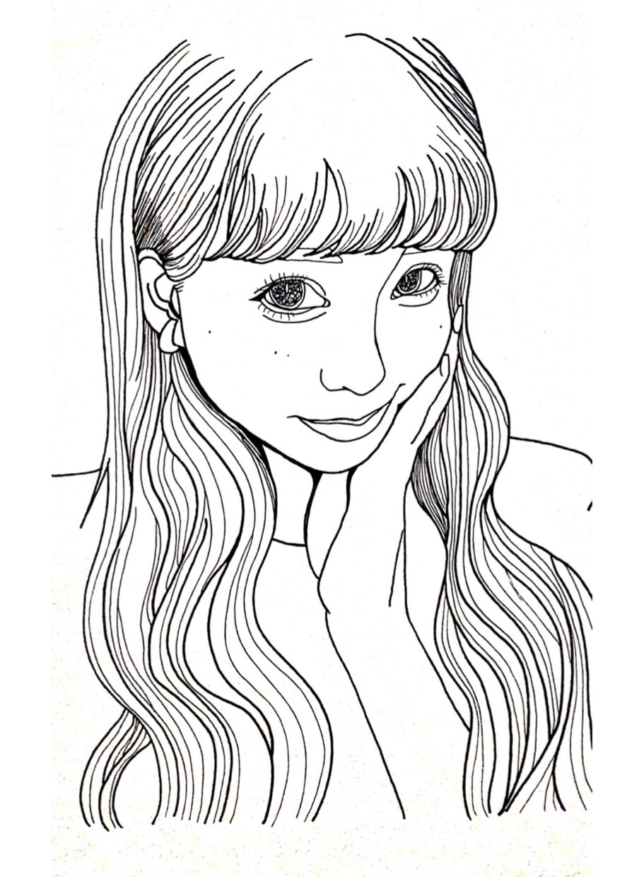写真からお洒落なイラスト描きます ウェディング、SNS用、記念日などにいかかですか？ イメージ5