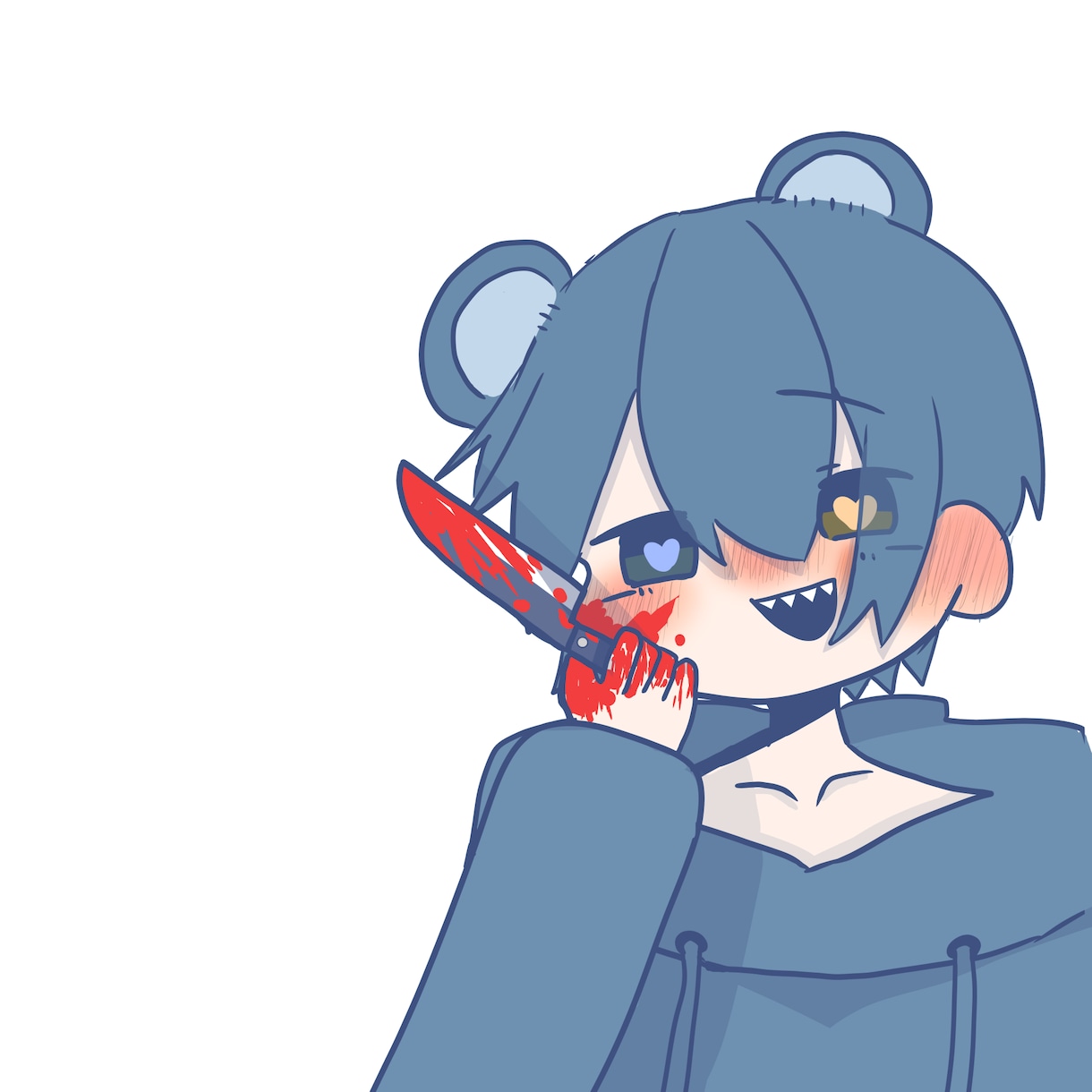 SNSのアイコン等のイラスト描きます SNSアイコン等をデフォルメで描きます！ イメージ6