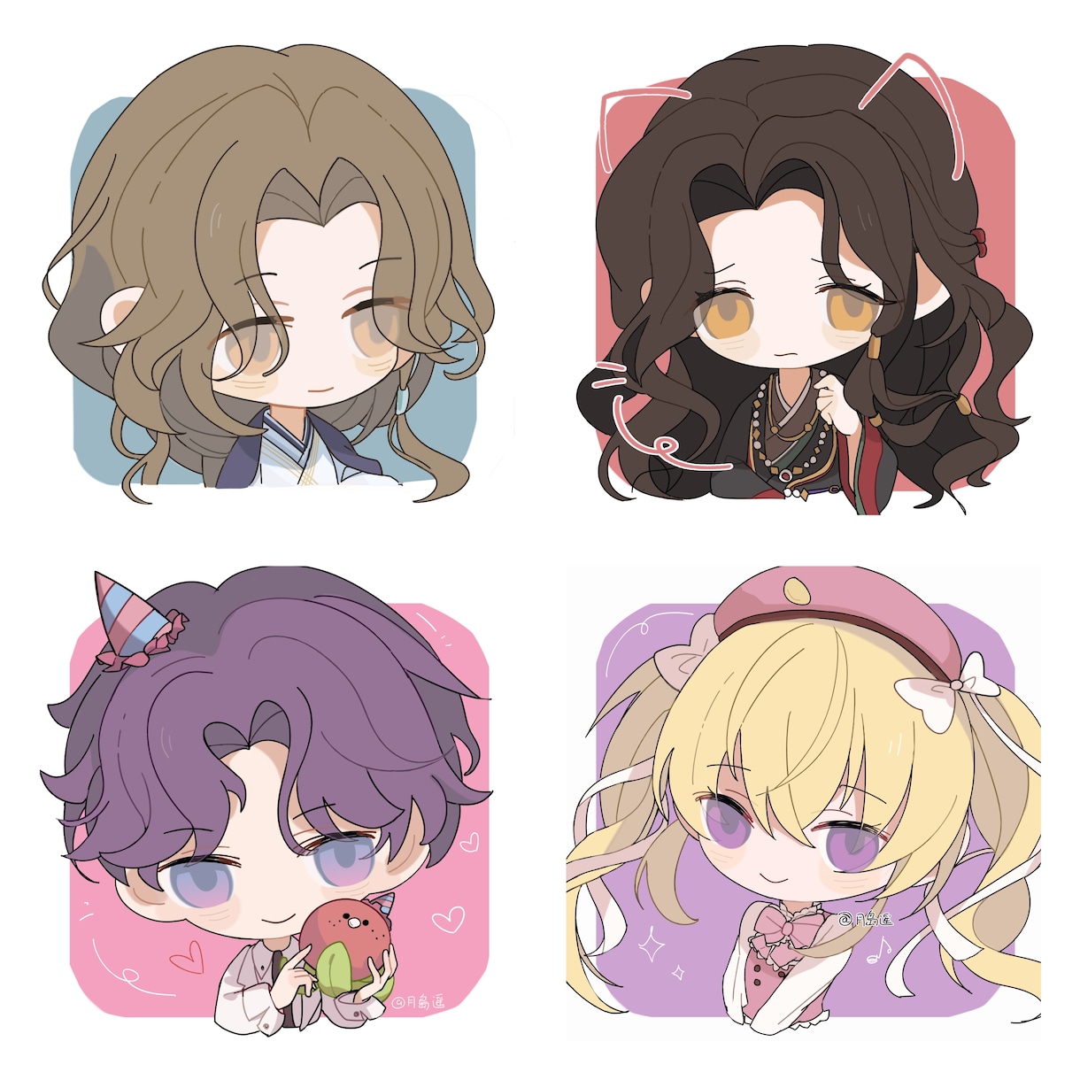 最短即日！デフォルメ・ミニ・SDキャラを描きます ポップで、可愛い！あなた用のイラスト・アイコンを描きます イメージ1