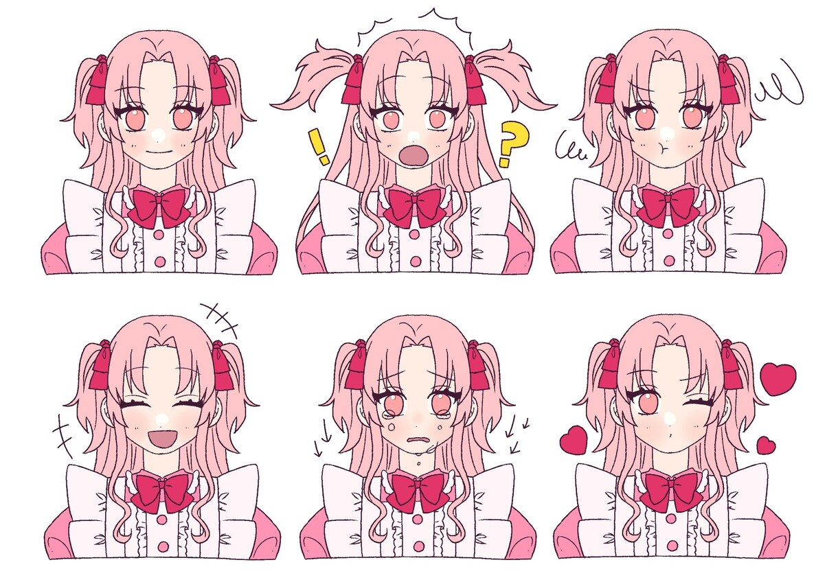 オリジナルキャラクターの3面図描きます オリジナルキャラクターの詳細を詳しく描きます イメージ4