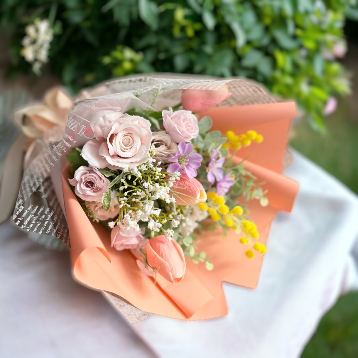 造花の花束・フラワーアレンジお作り致します 枯れないお花でプレゼント用の花束お作り致します•*・ イメージ3