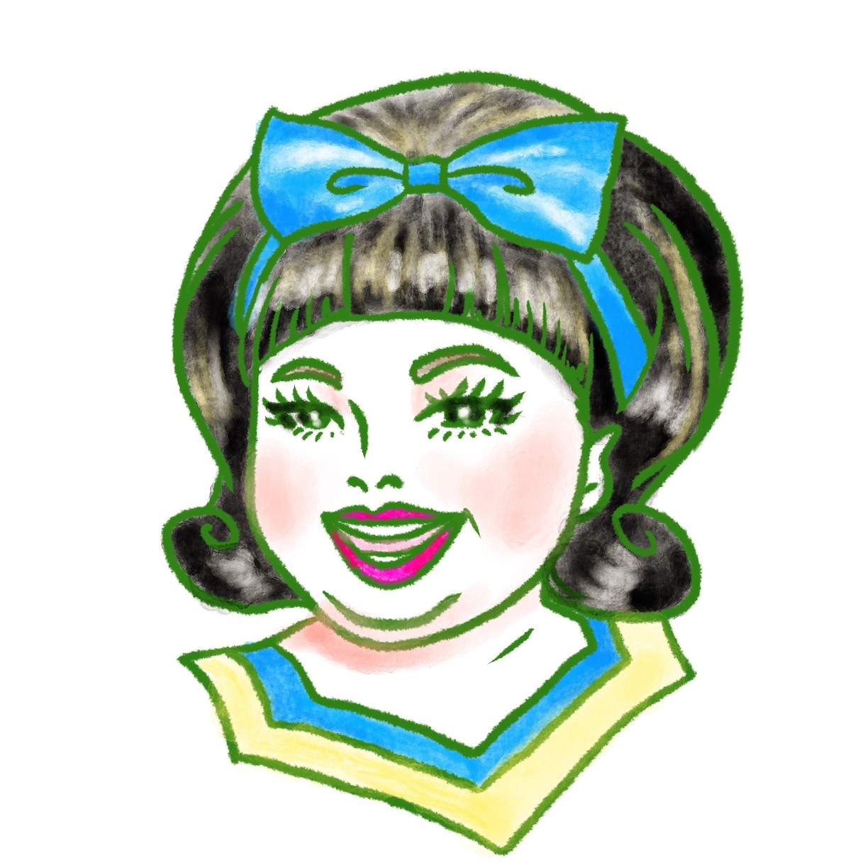 本人もにっこり☆ほっこり似顔絵を描きます プロのイラストレーターによる似顔絵を、オーダーメイド！ イメージ2