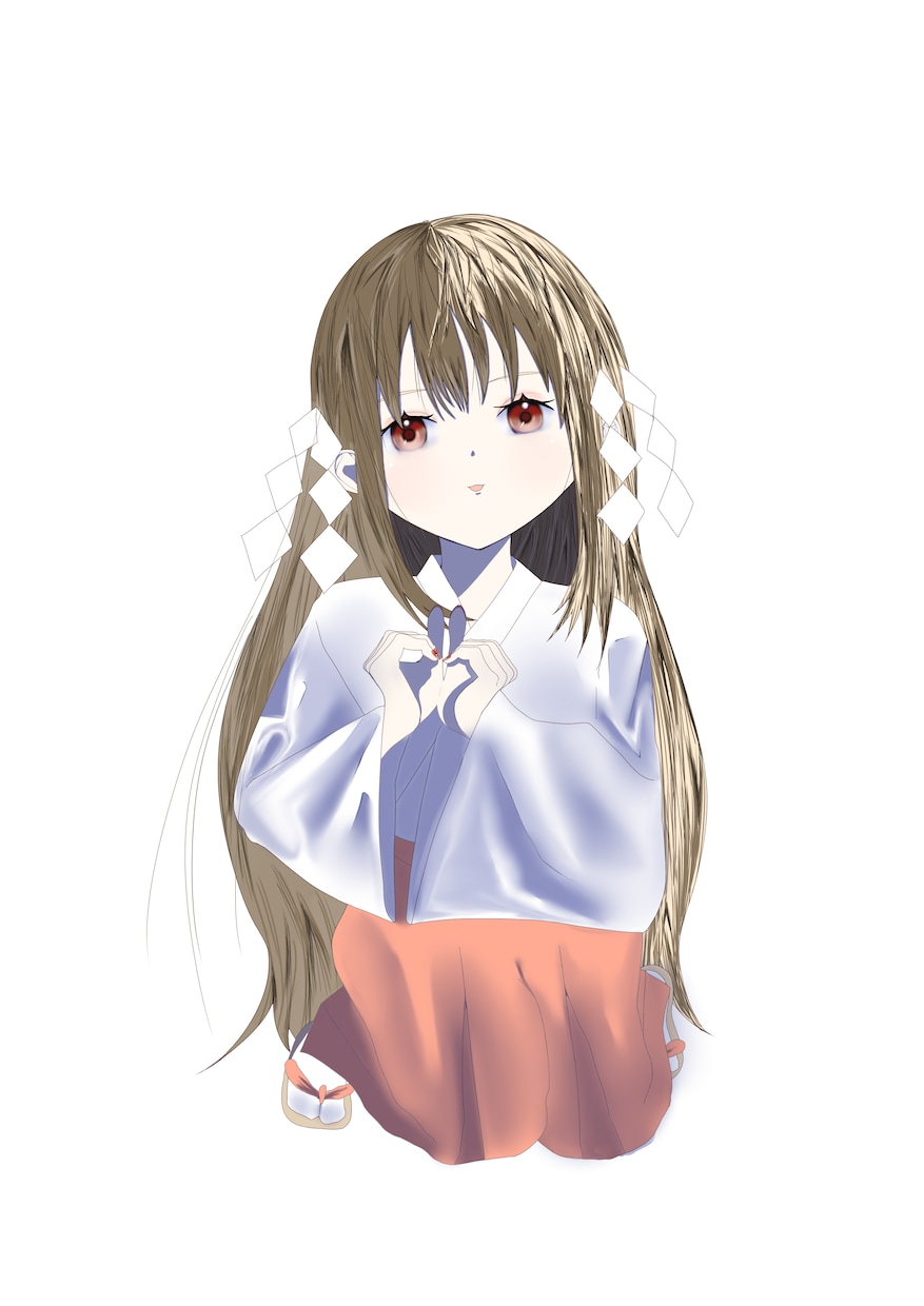 立ち絵を描きます 可愛い女の子やSDキャラを描くことが得意です イメージ1