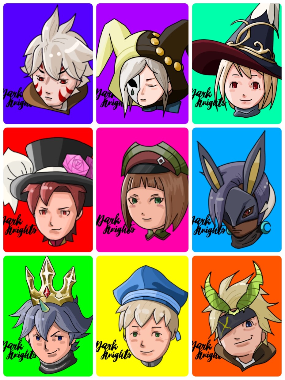 SNS用イラストアイコンを作成致します twitterのゲーム垢等でお使いいただけます！ イメージ8