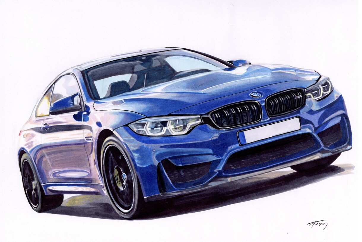 あなたの愛車のイラストを描きます 自分の部屋に愛車のイラストを飾りませんか？ イメージ4