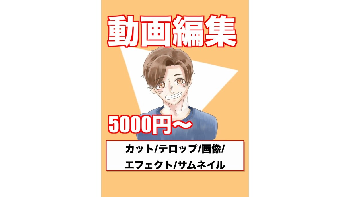 youtube.結婚式.等、動画編集承ります お客様に喜んでもらう為に自分も楽しく編集するを心がけてます！ イメージ1