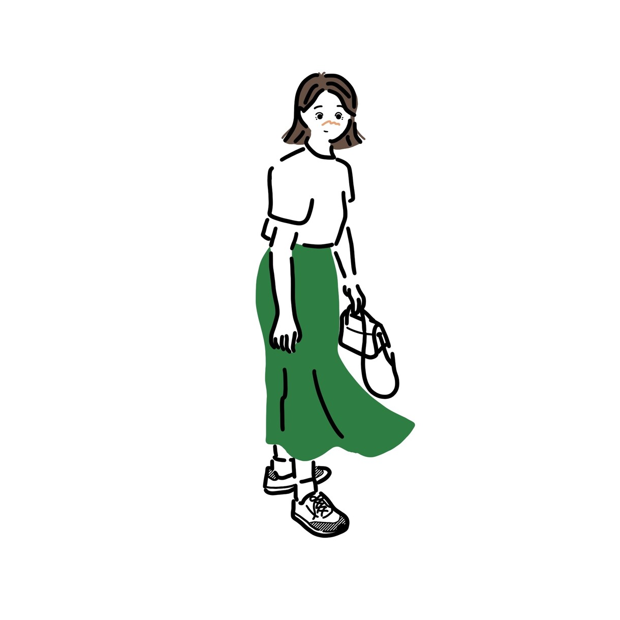 アイコンイラスト・記念イラスト描きます 好きな色、ポーズで「らしさ」のでるアイコンを。 イメージ3