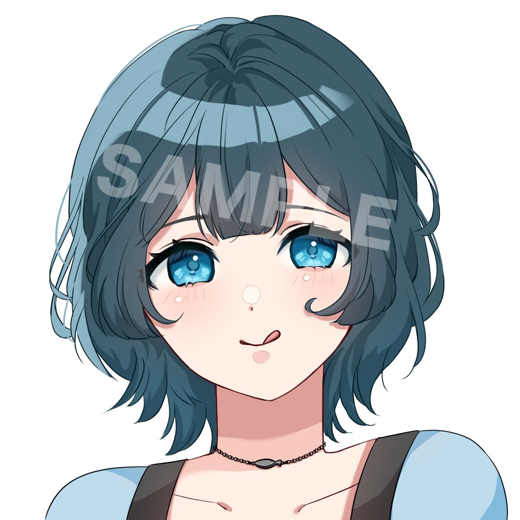 セール中！SNSで使えるアイコン用イラスト描きます 【シンプル×かわいい絵柄】でアイコン用イラスト描きます！ イメージ2