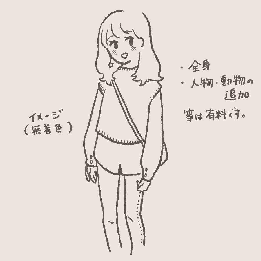 シンプルおしゃれ似顔絵イラストのアイコン作成します SNS、ブログ、名刺、お仕事に可愛いデフォルメアイコンです！ イメージ6