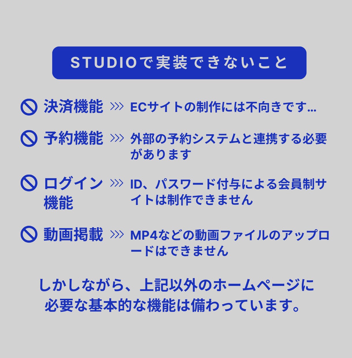 STUDIOによるコスパ最高のHP制作を承ります ～社会人歴19年目がストレスないスムーズなやり取りをお約束～ イメージ4
