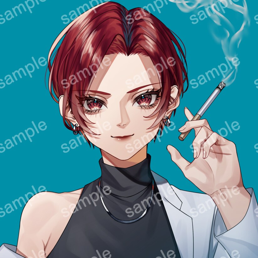 オリジナルSNSアイコン制作いたします 美少女からイケメンまで幅広いキャラクターに対応可能です！ イメージ3
