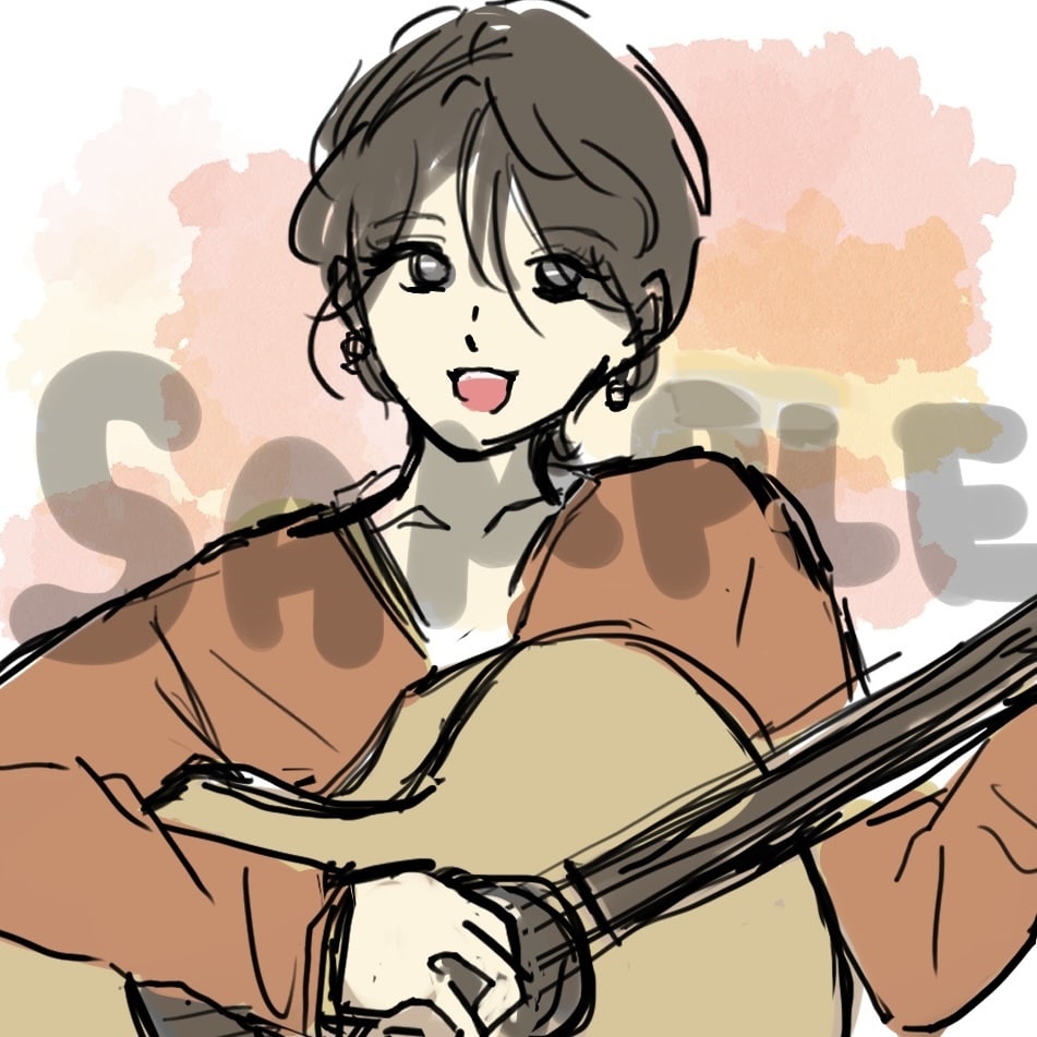 1500円から！お気軽に透明感あるアイコン描きます 丁寧に心を込めて一つ一つ仕上げます！お気軽にご相談ください！ イメージ2