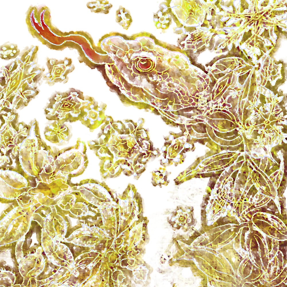 高密度描き込み　和風動物イラスト制作します 和・神秘的な絵柄　TRPGにもおすすめ イメージ8