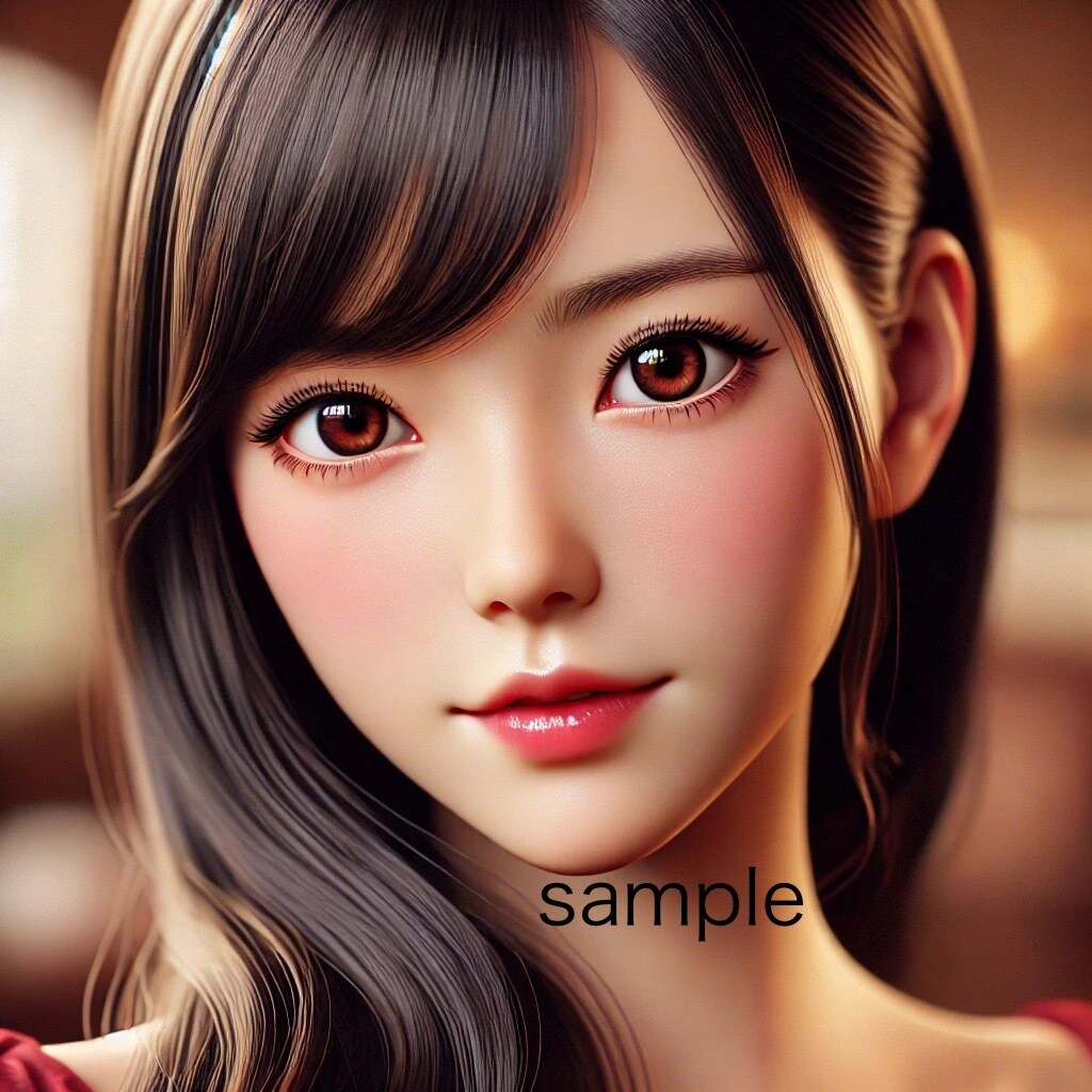 カスタム可能日本人美女の画像プロンプトを販売します Midjourney・DALL-E対応！英語と日本語で生成可 イメージ6