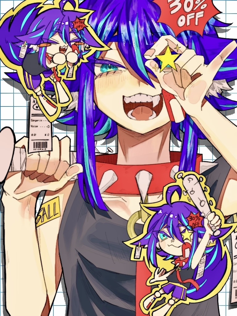 ご希望に沿った雰囲気のイラストを制作します キャラデザ、記念イラスト、ミニキャラなど商用利用◎です！ イメージ2