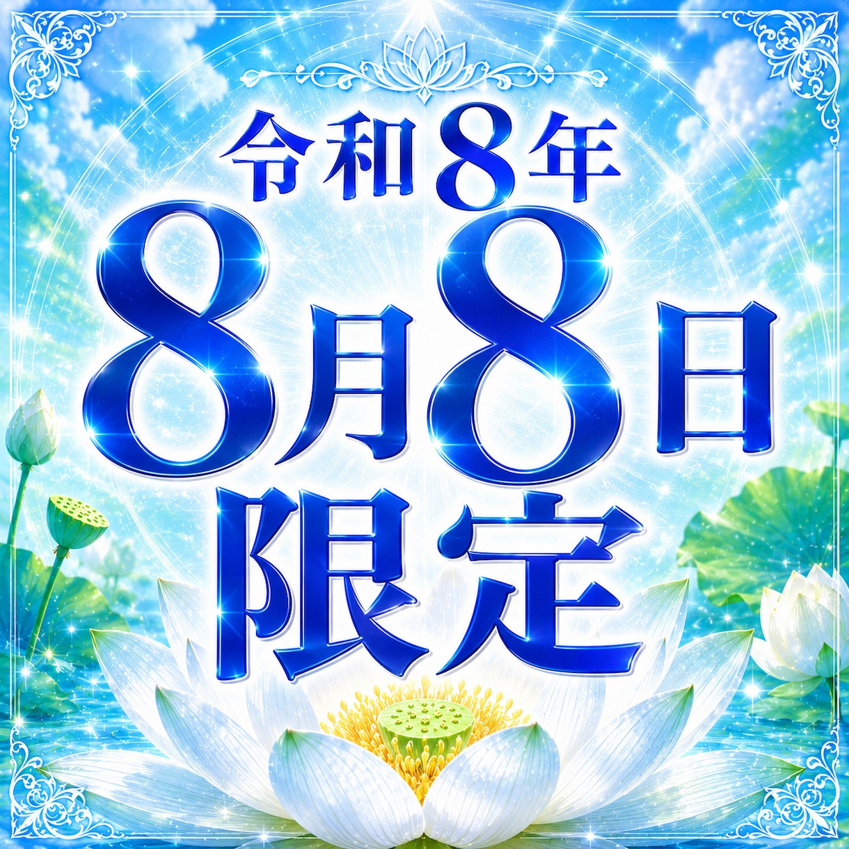 令和888【8/8限定】願望成就特別霊視します 願望成就へ導く霊視鑑定＋開運・成就祈願を行います イメージ1