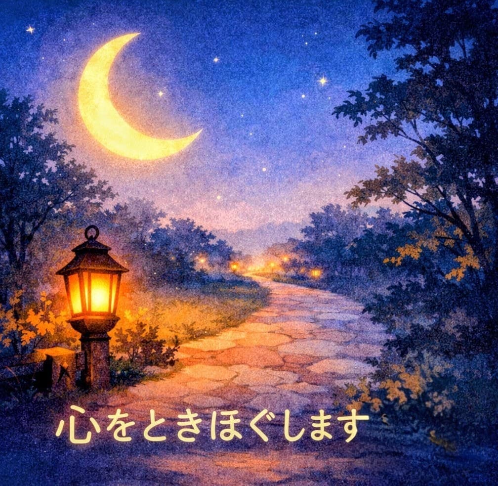 夜の小さな相談室をひらきます 月あかりの寄り道｜夜に寄り添い、心をときほぐします イメージ2