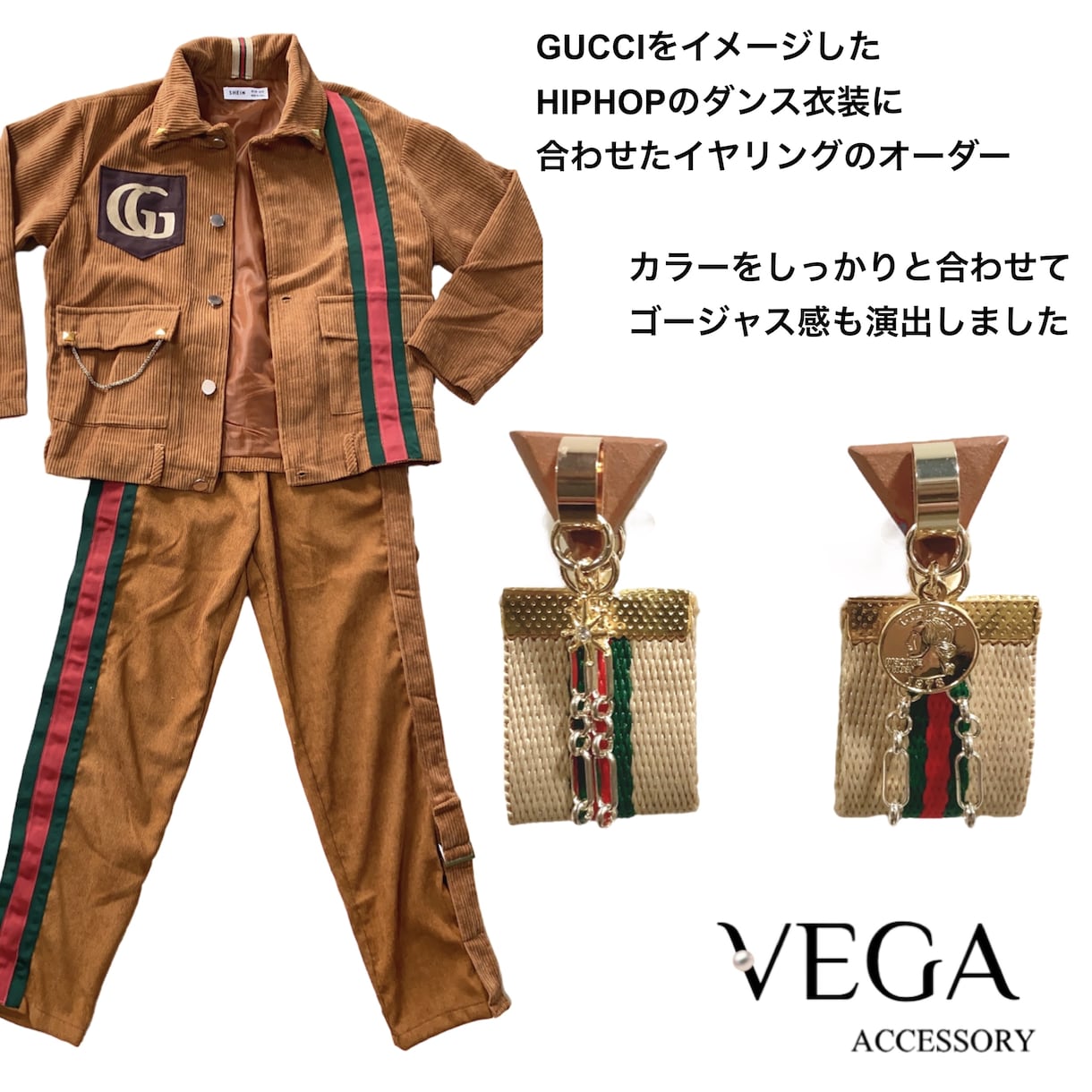 衣装やコーデに合わせたアクセサリーをお作りします 大手ECサイトで販売経歴有り・高品質・アレルギー対応金具 イメージ5
