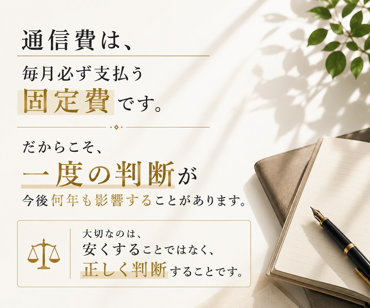 通信費を見直して自由に使えるお金を増やします 今より自由に使えるお金、一緒に増やしませんか？ イメージ2