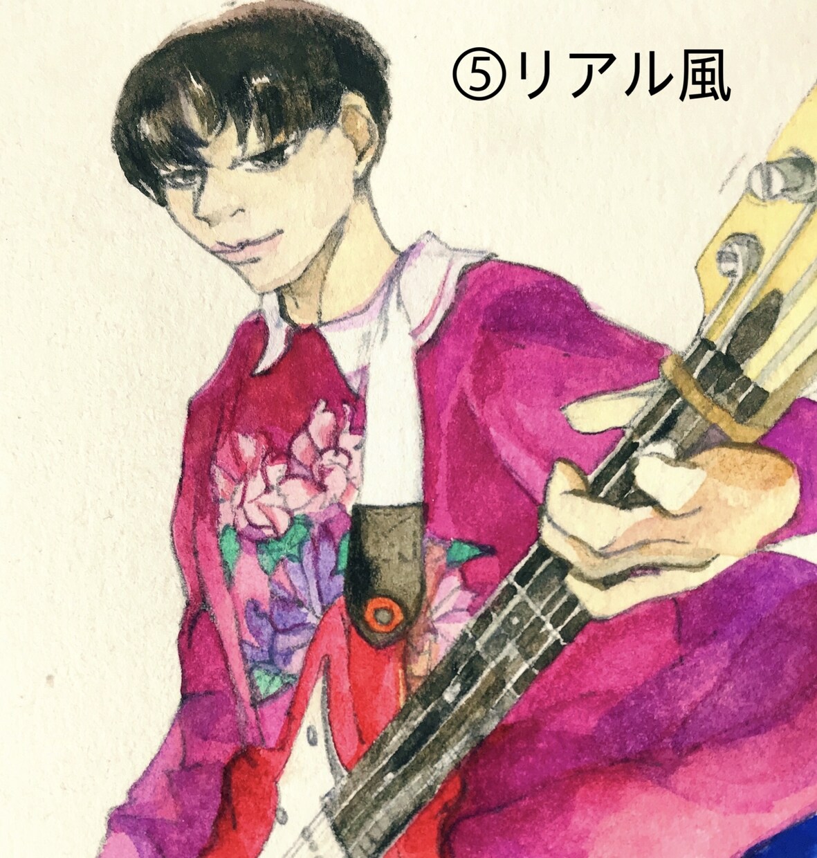 世界にひとつだけのあなたの似顔絵描きます ツイッターのアイコンなどに使える似顔絵を、描きます イメージ6