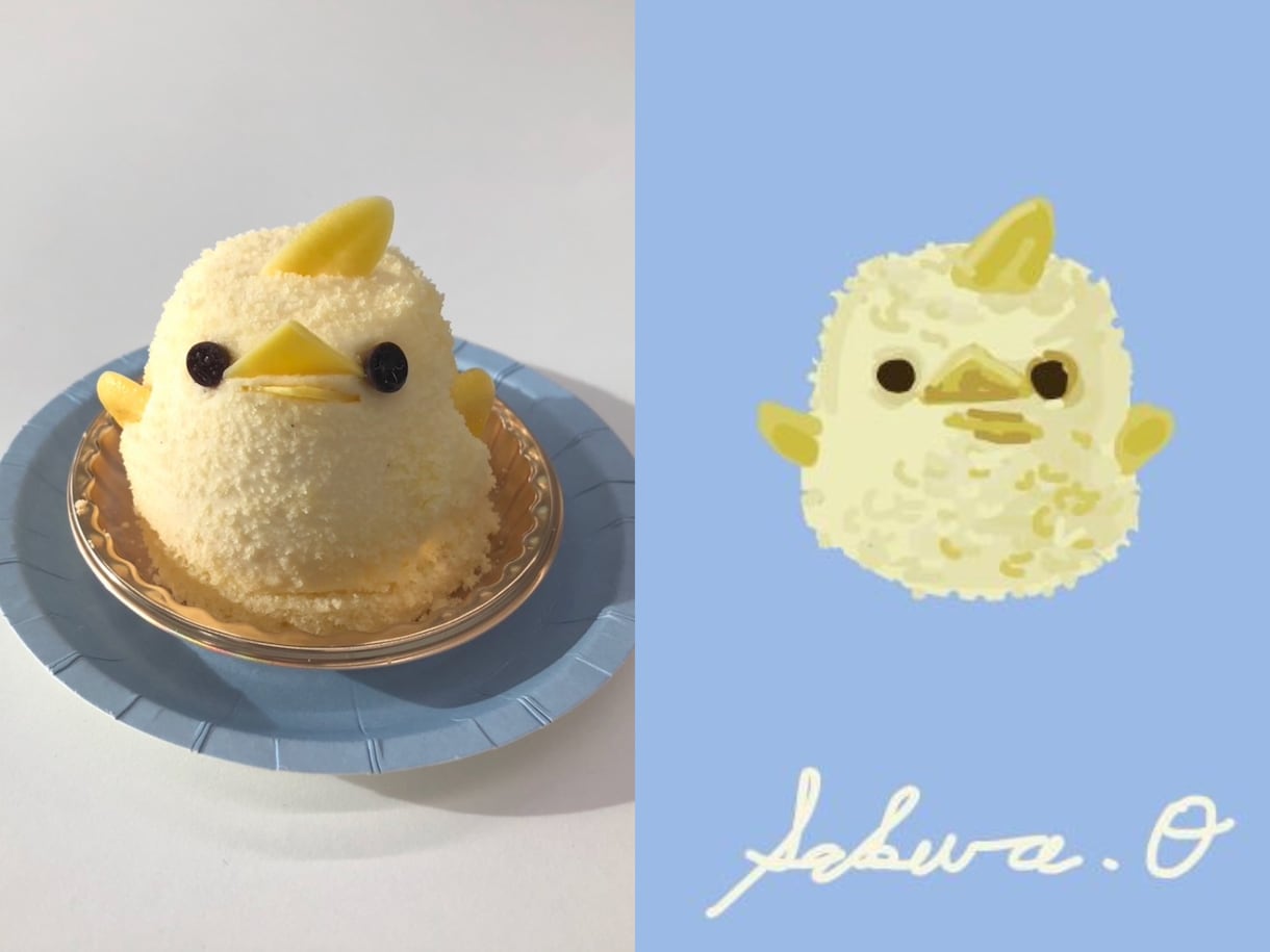 リアルにかわいらしく食べ物・飲み物を描きます ⭐️販売初期限定価格⭐️SNSアイコンや壁紙に⭐️ イメージ2